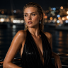 Brincos VINTAGE com 26 SAFIRAS e 22 DIAMANTES em OURO 19,2 kl e PRATA